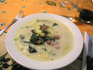 Olive Garden Zuppa Toscana Tuscan Soup Recipe Made At The Restaurant